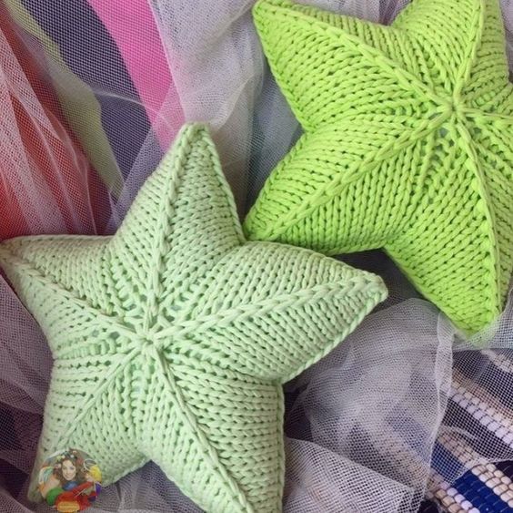 star pillow free knitting pattern 11