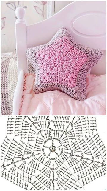 star pillow free knitting pattern 8