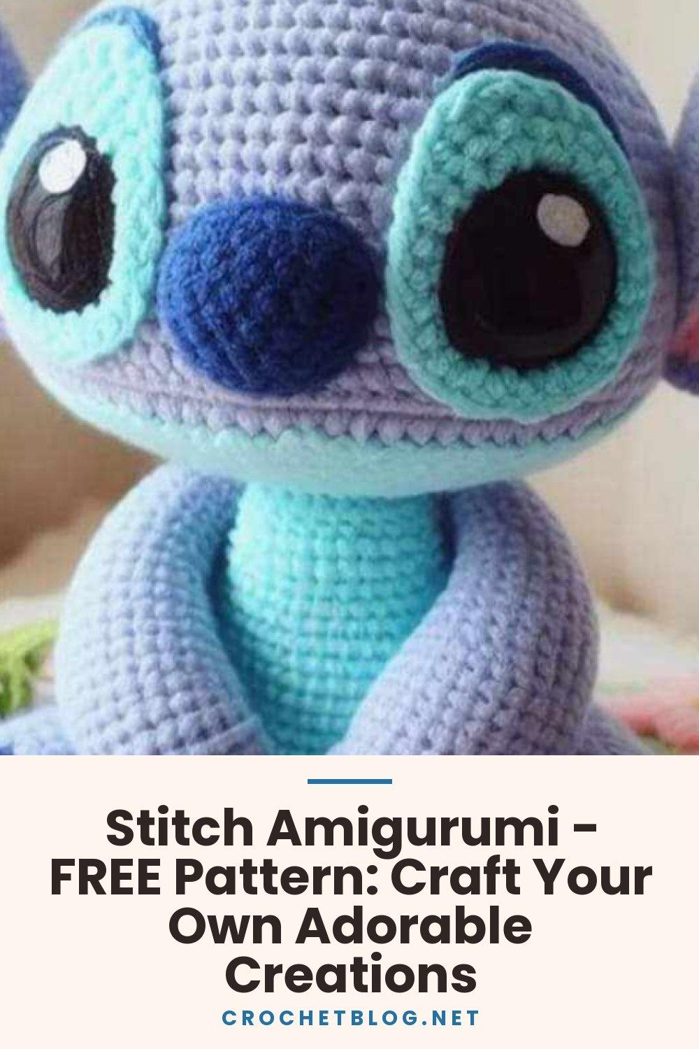 Stitch Amigurumi - FREE Pattern: Craft Your Own Adorable Creations