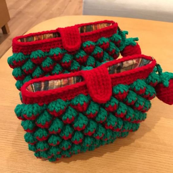 strawberry crochet stitch ideas and tutorials 2