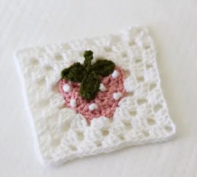 strawberry granny square crochet patterns