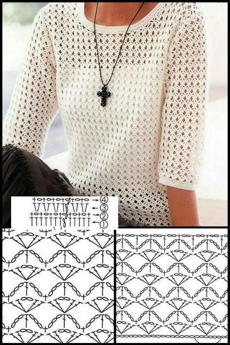 stylish crochet blouses 2