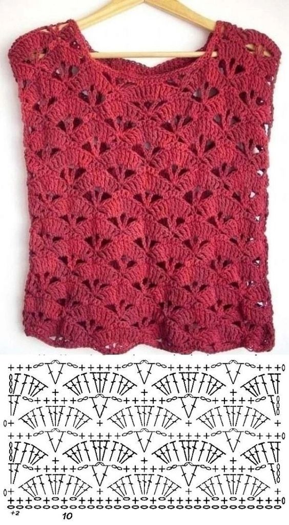 stylish crochet blouses 8