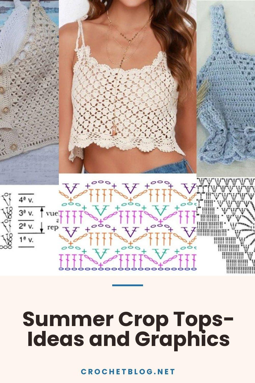 Summer Crop Tops- Ideas and Graphics