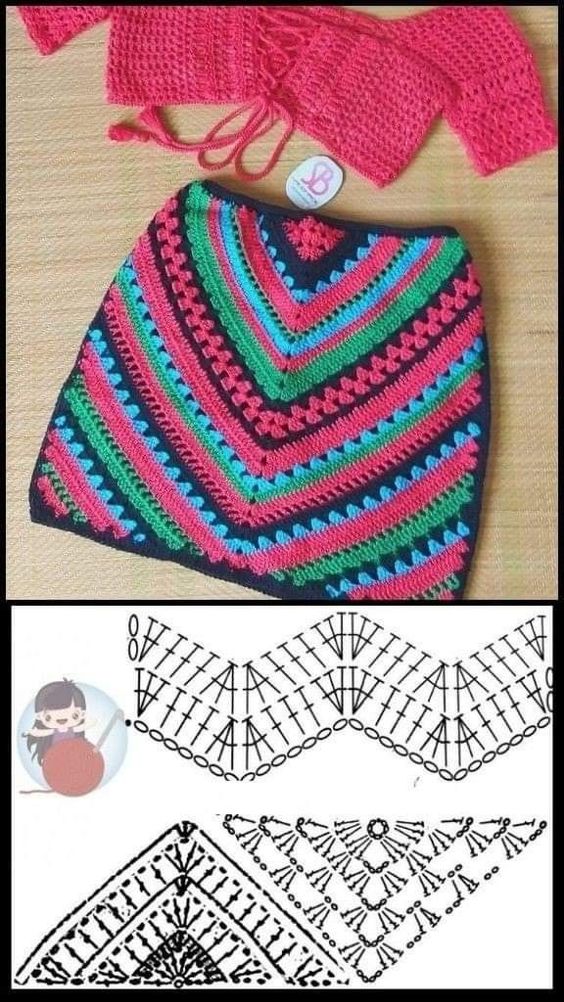 summer fashion crochet short beach skirt 2