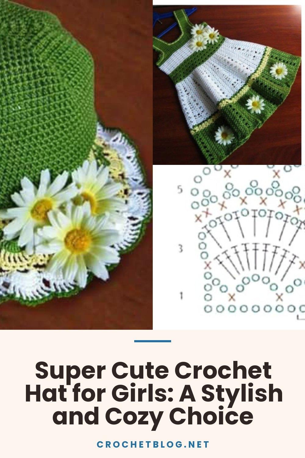 Super Cute Crochet Hat for Girls: A Stylish and Cozy Choice