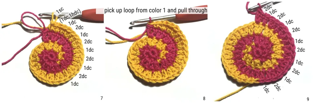 swirly easter bunny crochet pattern 2