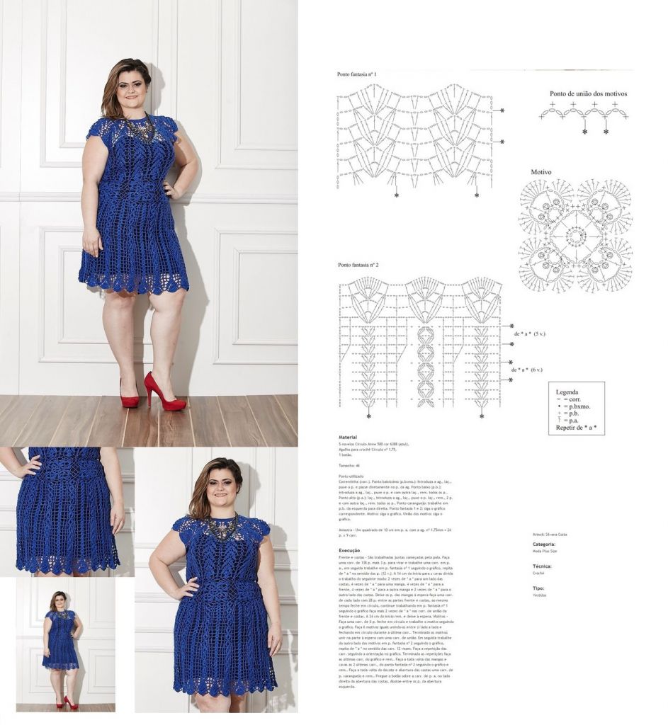 timeless crochet dress graphics 2