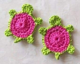 turtle coaster crochet ideas 3