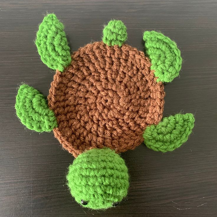 turtle coaster crochet ideas 4