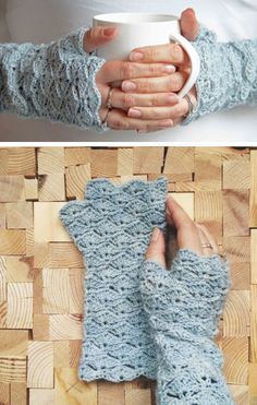 tutorial and ideas crochet gloves 2
