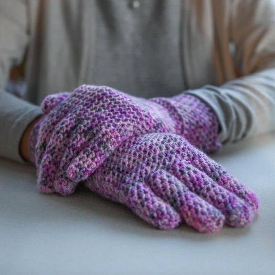 tutorial and ideas crochet gloves 8