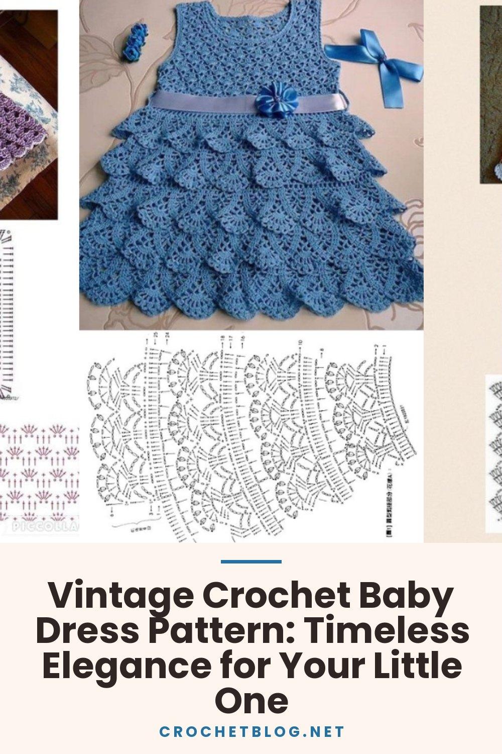 Vintage Crochet Baby Dress Pattern: Timeless Elegance for Your Little One
