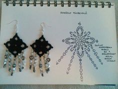 vintage crochet earrings 7