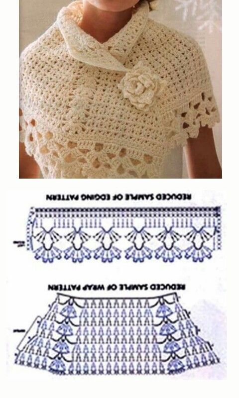 wedding crochet shawl ideas 20