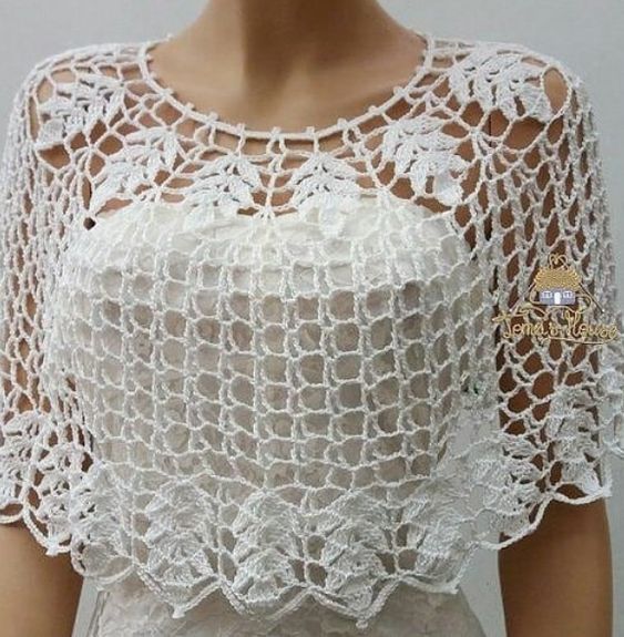 wedding crochet shawl ideas 4
