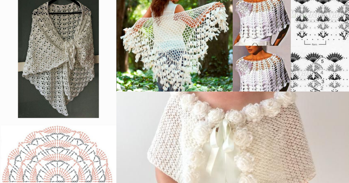 wedding crochet shawl ideas
