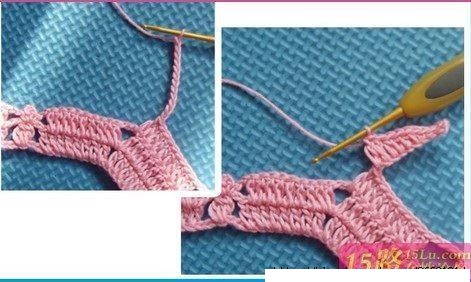 wonderful cardigan in crochet step by step 3