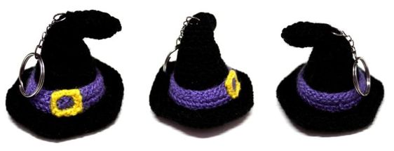 wonderful crochet witch hats 3